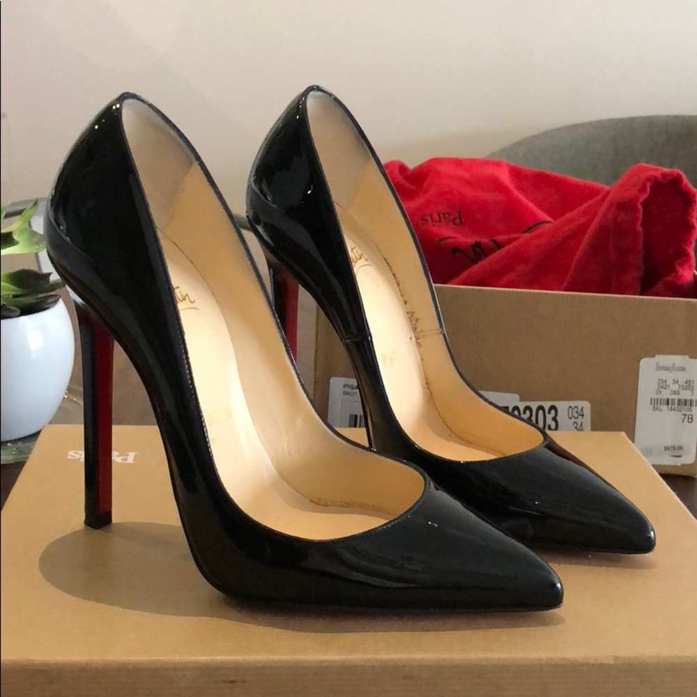 AUTHENTIC CHRISTIAN LOUBOUTIN PIGALLE 120 HEELS